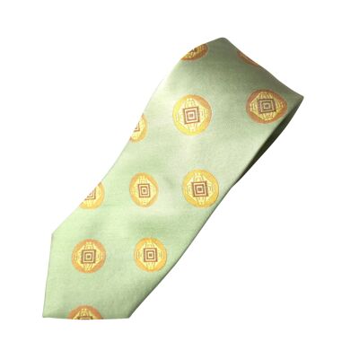 Dinsi Okondor Silk Necktie - Obindo design