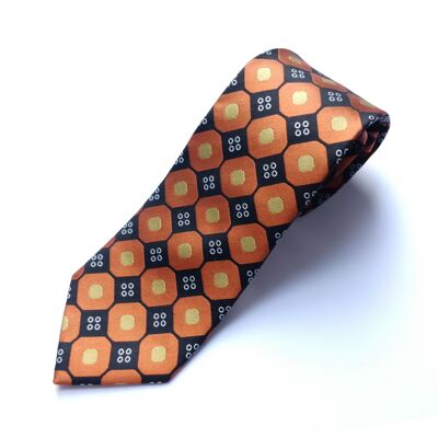 Dinsi Okondor Silk Necktie - Carielle design