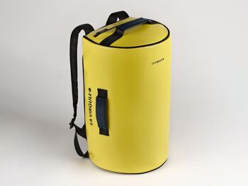 Duffel bag upcyclé Jaune - HORS BORD 35 L 2