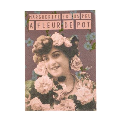 Card - Marguerite