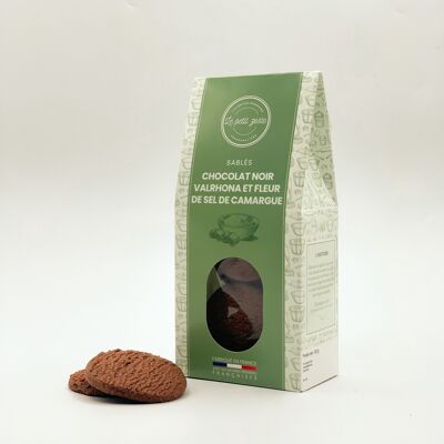 Biscuits - Sablés - Chocolat noir et fleur de sel de Camargue
