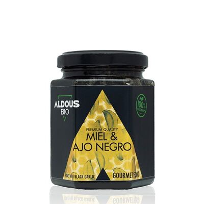 Autentico Miele Biologico con Aglio Nero Biologico