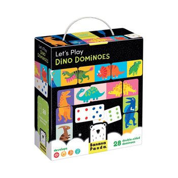 Jouons à Dino Dominos 2+ 2