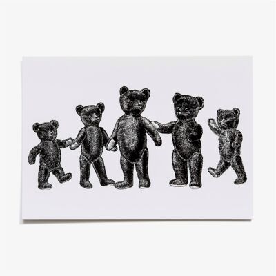Carte postale teddy bears