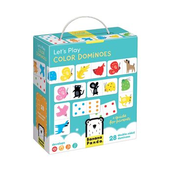 Jouons aux dominos de couleur 2+ 2