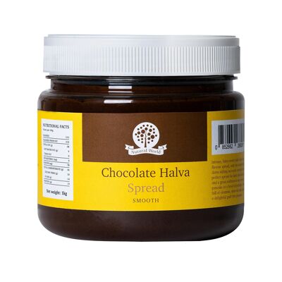 Chocolate Halva Spread Smooth 1kg
