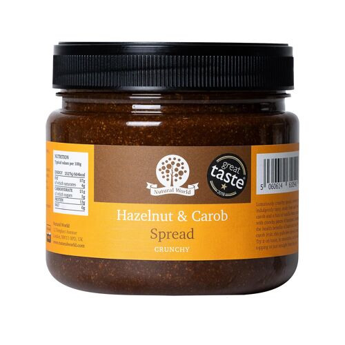 Hazelnut and Carob Spread Crunchy 1kg