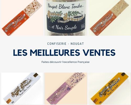 Découverte - Pack Nougat - Nos Meilleurs Ventes