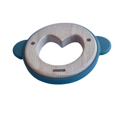 Grey Monkey Teething Ring