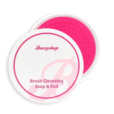 Boozyshop Brush Cleansing Soap & Pad