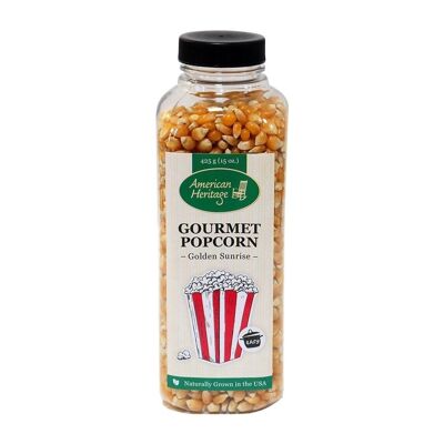 Golden Sunrise Gourmet Popcorn (bottiglia da 425g)