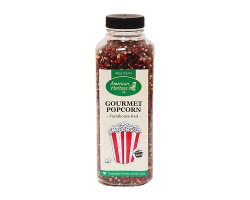 Farmhouse Red Gourmet-Popcorn (425g-Flasche)