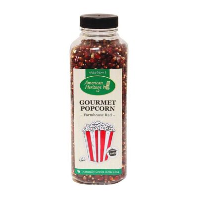 Palomitas de maíz Farmhouse Red Gourmet (botella 425g)