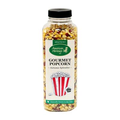 Autumn Splendor Gourmet Popcorn (425g bottle)