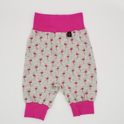 Harem pants Flamingo pattern 3 to 12 months
