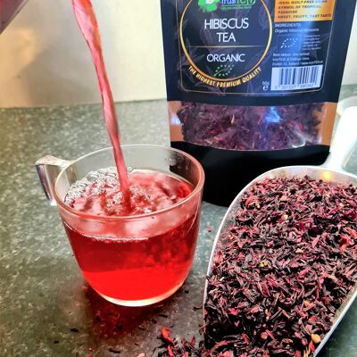 Organic hibiscus tea