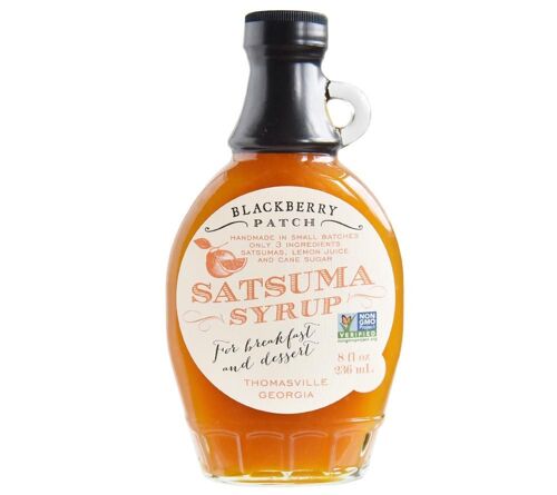 Satsuma Syrup von Blackberry Patch in der Glasflasche (236 ml) - Orangensirup