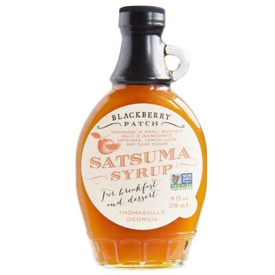 Satsuma Syrup from Blackberry Patch in a glass bottle (236 ml) - orange syrup
