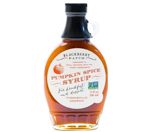 Pumpkin Spice Syrup von Blackberry Patch in der Glasflasche (236 ml) - Kürbissirup