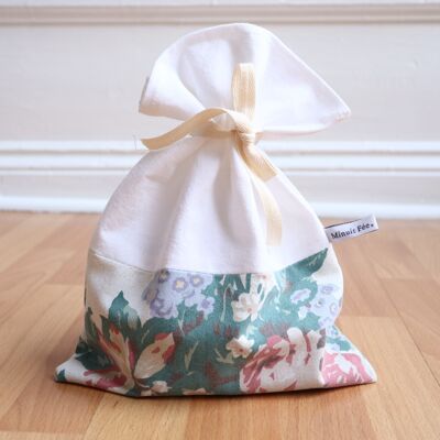 Reusable gift bag - awakening in the garden - S