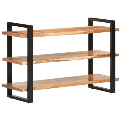 Homestoreking Sideboard with 3 shelves 120x40x75 cm solid aca