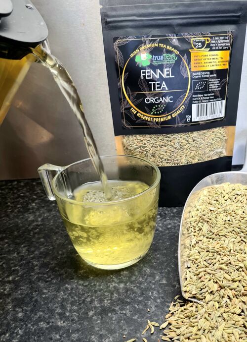 Organic fennel tea