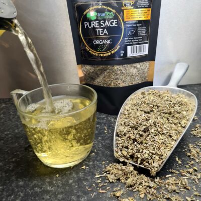 Organic pure sage tea