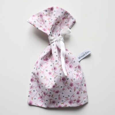 Pink Flowers Pouch