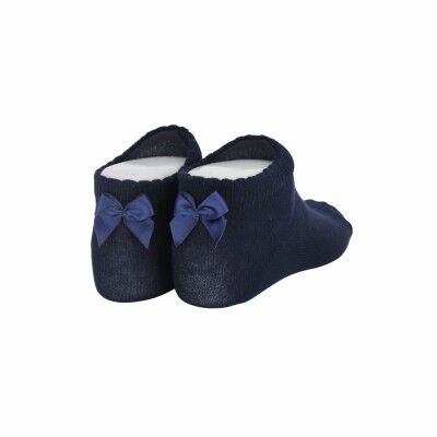 Lot de 2 paires de chaussettes Sneakers SATIN BOW marine