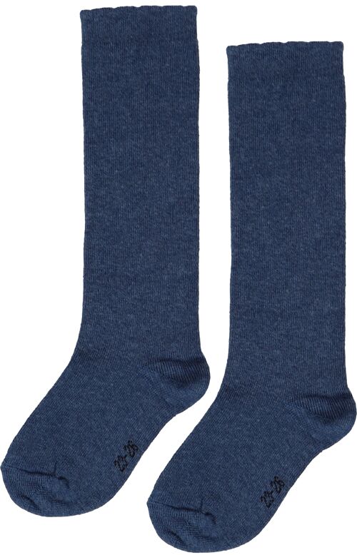 2pack knee socks - JEANS BLUE