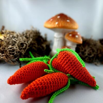 Crochet carrot