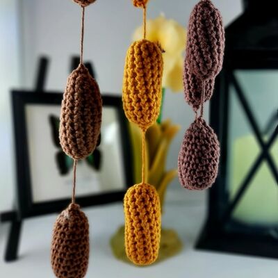 Crochet sausage string