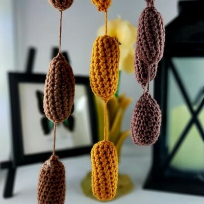 Crochet sausage string