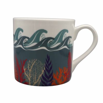 Taza Día del Mar Azul Profundo 350ml