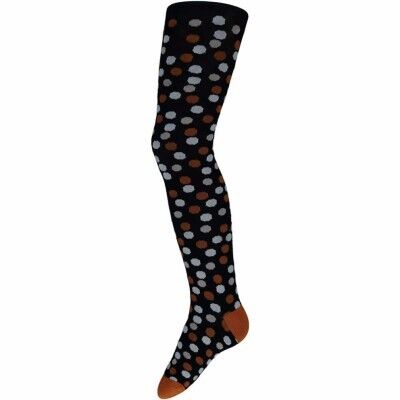 Party tights MULTI DOTS navy 86/92