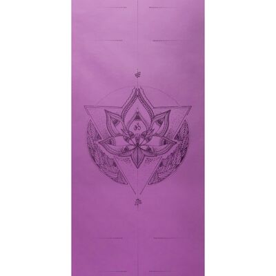 Esterilla de yoga Violet Lotus INSTAGRIP