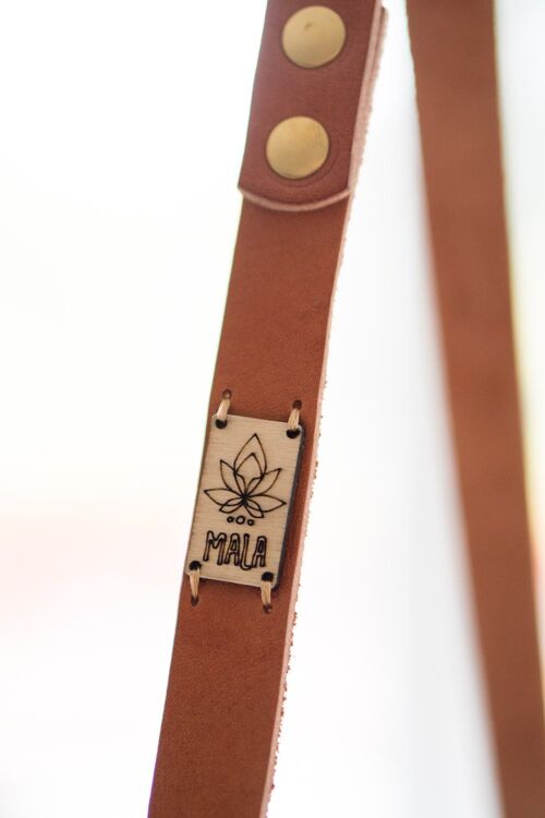 MALA carrying Strap Leather natural