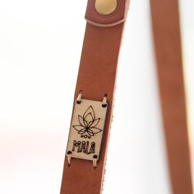 MALA carrying Strap Leather natural