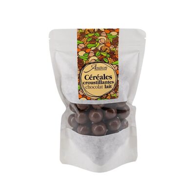 Busta di cereali croccanti, cioccolato al latte, 110g