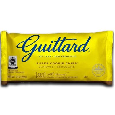 Super galleta con chips de chocolate de Guittard