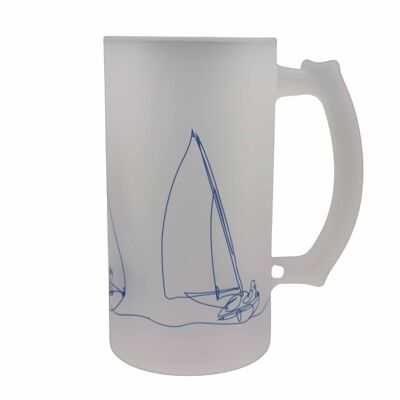 Regatta Sailing Beer Stein