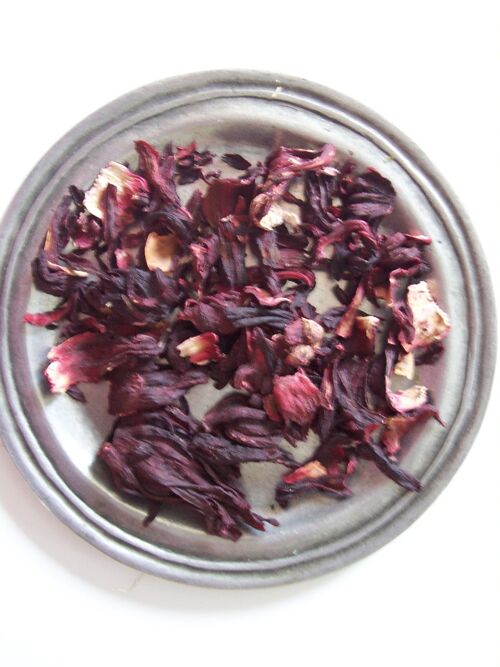 Hibiscus ou Karkadé fleurs séchées 75g Bio