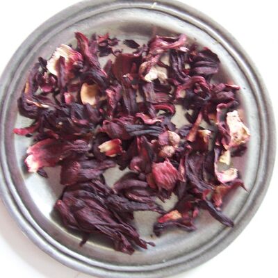 Hibiscus ou Karkadé fleurs séchées 75g Bio