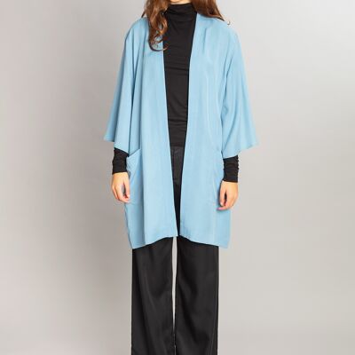 Erika Robe Jacket Light Blue