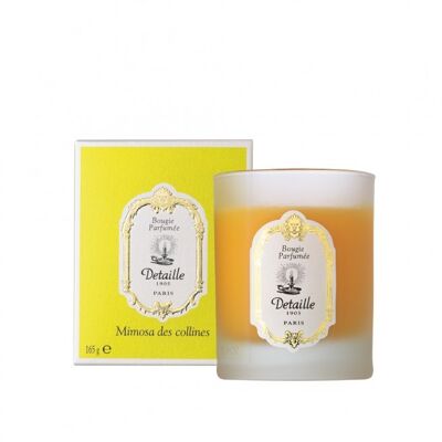 Delicately scented candle Mimosa des Collines