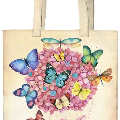 Tote bag CODE CINQ - Mila « Butterflies »