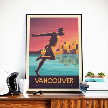 Affiche Voyage Vancouver Canada - 50x70 cm 1