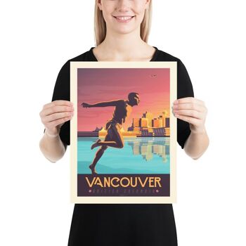 Affiche Voyage Vancouver Canada - 30x40 cm 3