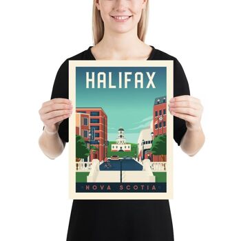 Affiche Voyage Halifax Canada - 30x40 cm 3