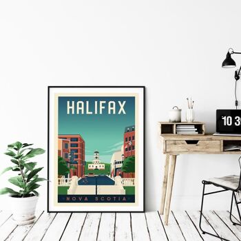 Affiche Voyage Halifax Canada - 30x40 cm 4
